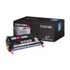 Lexmark X560H2MG Magenta High Yield Original Toner Cartridge (10000 Pages) for Lexmark X560, X560de, X560dn, X560n
